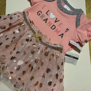 Custom handmade Baby girl tuttu set